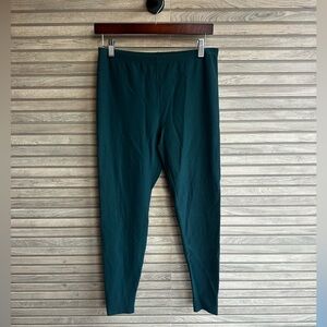 Eileen Fisher Viscose Blend Pants Hunter Green size M